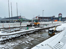 Umbau nun im letzten Abschnitt