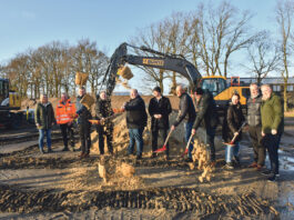 Spatenstich zur Sanierung der Industriestraße