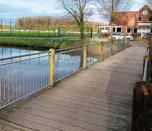 Fußgängerbrücke wird erneuert
