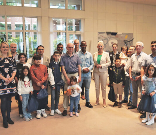 Erste Einbürgerungsfeier im Kreishaus