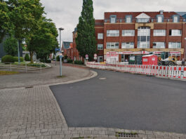 Kanalbauarbeiten: Sperrung am Antoniusplatz erweitert