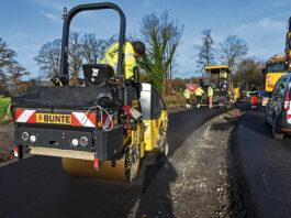 Industriestraße in Holdorf wird pünktlich fertig