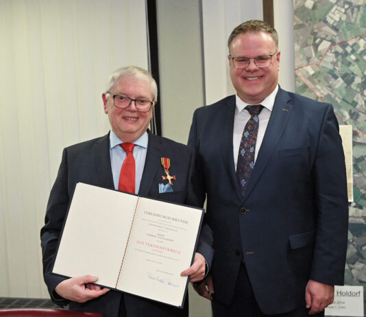Von Handorff erhält Bundesverdienstkreuz