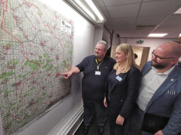 Katastrophenschutzstab übt Szenario eines Schneesturms