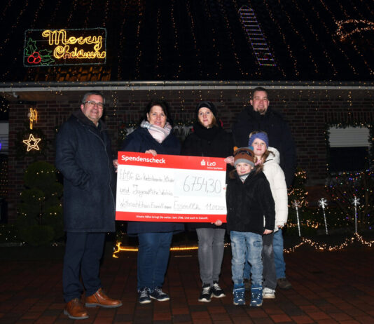 Großer Spendenerfolg durch Weihnachtshaus