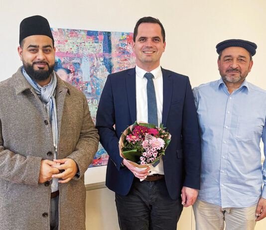 Bürgermeister Kater empfängt neuen Imam